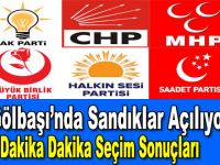 Gölbaşında Dakika Dakika Seçim Sonuçları